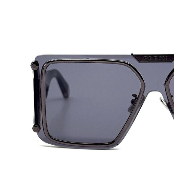 NEW!!! PHILIPP PLEIN Sunglasses PLEIN REVOLUTION SPP096 Col.0I86, Authentic - Picture 4 of 11